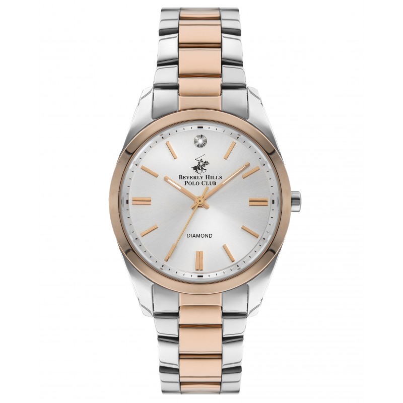 Ατσάλινο γυναικείο ρολόι Beverly Hills Polo Club BP3200C.530