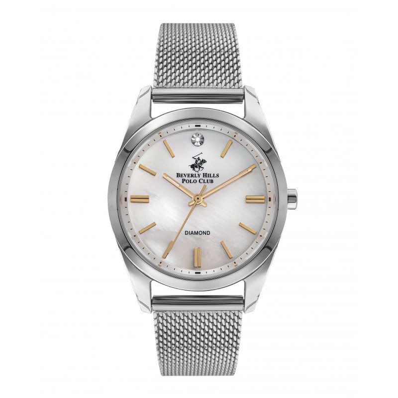 Ατσάλινο γυναικείο ρολόι Beverly Hills Polo Club BP3201C.320