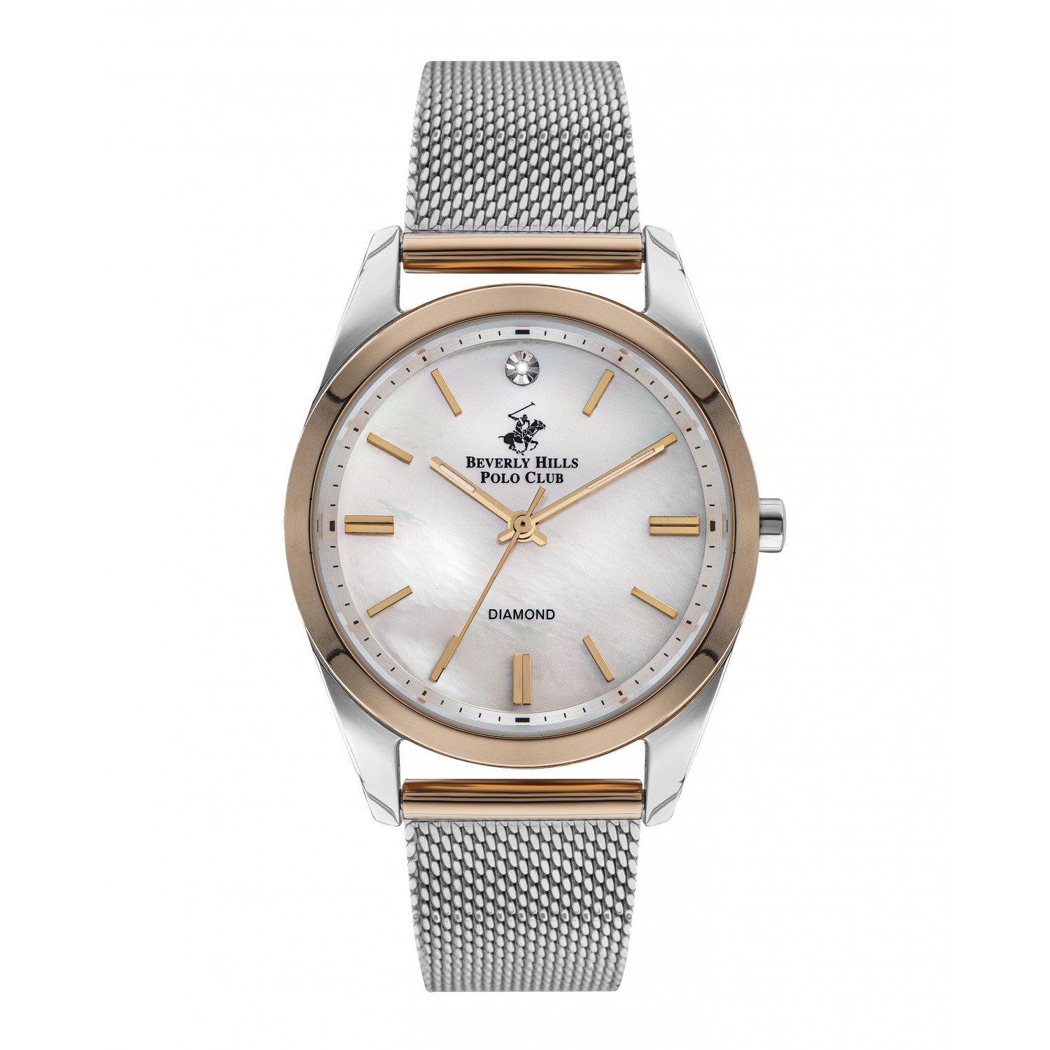 Ατσάλινο γυναικείο ρολόι Beverly Hills Polo Club BP3201C.520