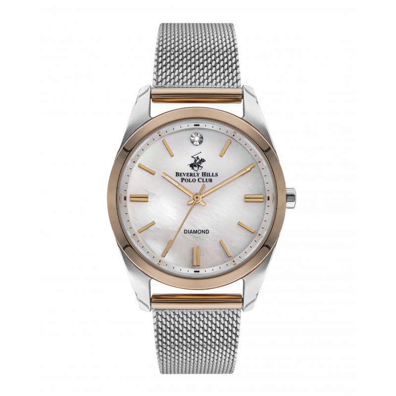 Ατσάλινο γυναικείο ρολόι Beverly Hills Polo Club BP3201C.520