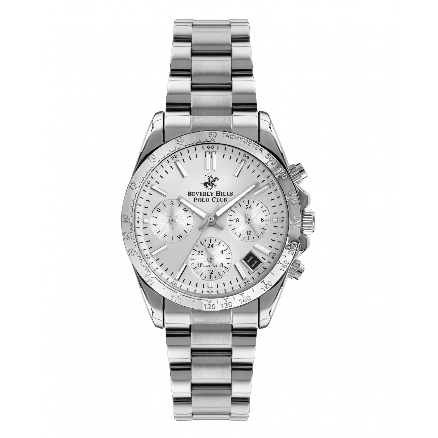 Ατσάλινο γυναικείο ρολόι Beverly Hills Polo Club BP3204C.330