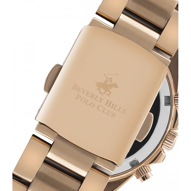 Ατσάλινο γυναικείο ρολόι Beverly Hills Polo Club BP3204C.410