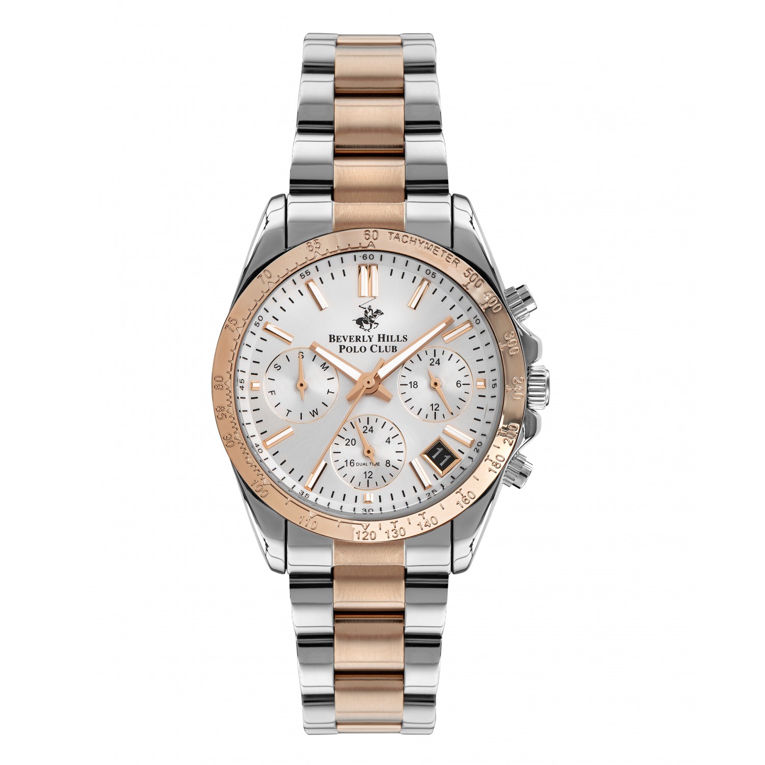 Ατσάλινο γυναικείο ρολόι Beverly Hills Polo Club BP3204C.530