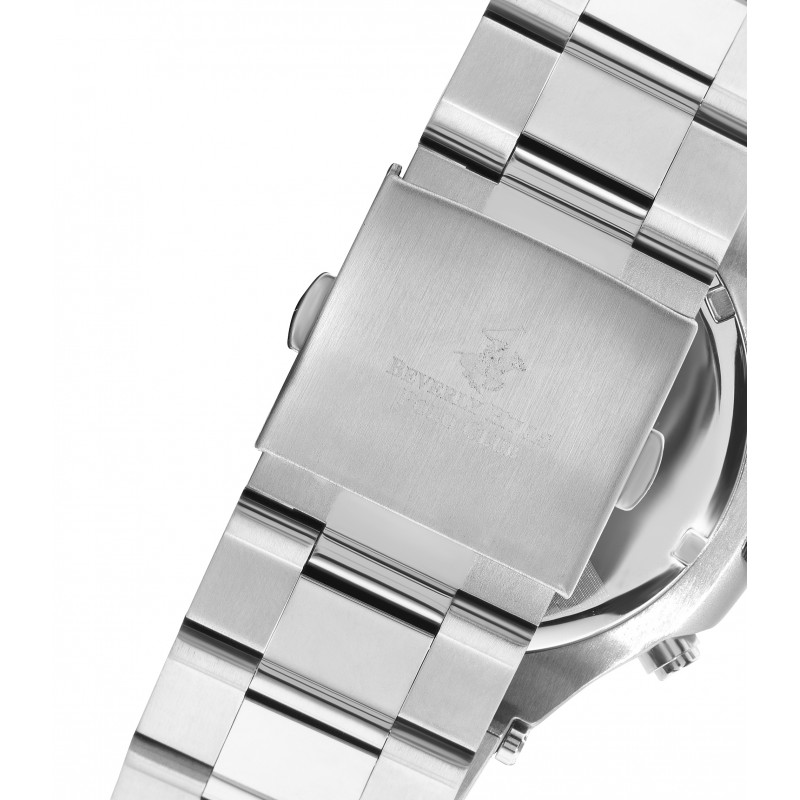 Ατσάλινο ανδρικό ρολόι Beverly Hills Polo Club BP3216X.350
