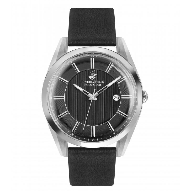 Ατσάλινο ανδρικό ρολόι Beverly Hills Polo Club BP3219X.351
