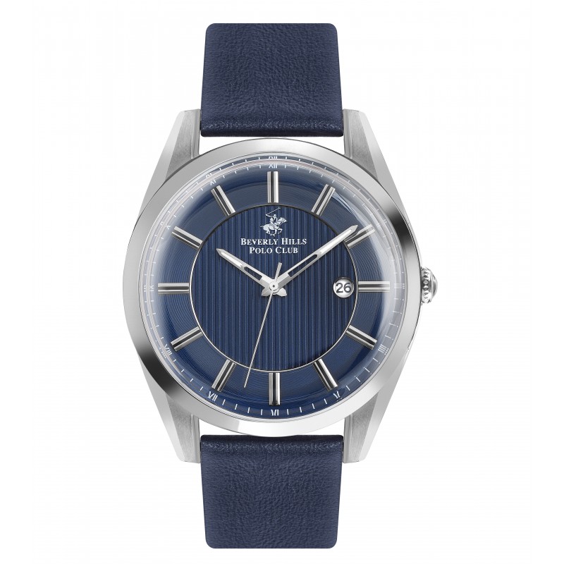 Ατσάλινο ανδρικό ρολόι Beverly Hills Polo Club BP3219X.399