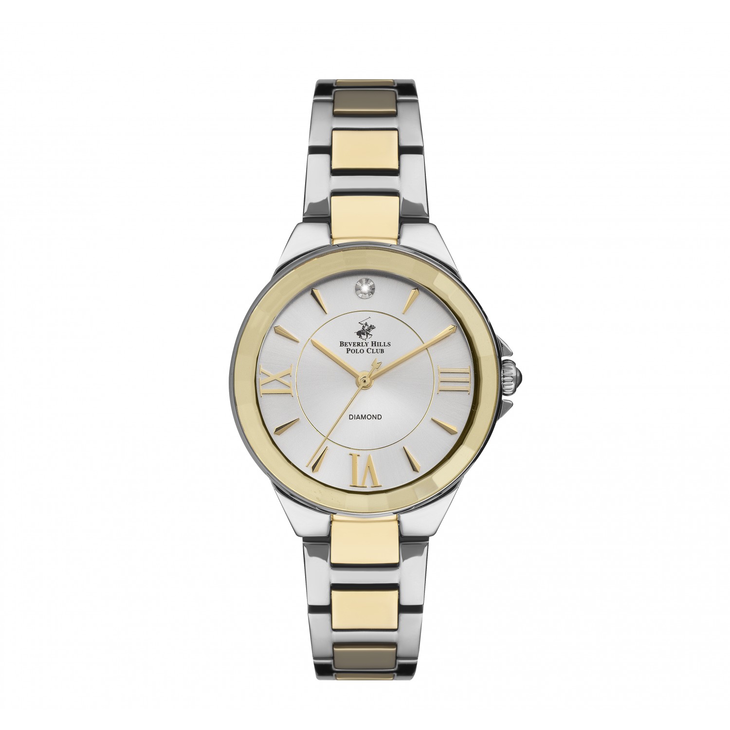 Ατσάλινο γυναικείο ρολόι Beverly Hills Polo Club BP3228X.230