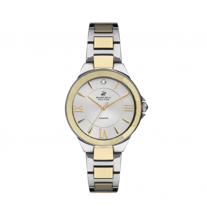 Ατσάλινο γυναικείο ρολόι Beverly Hills Polo Club BP3228X.230