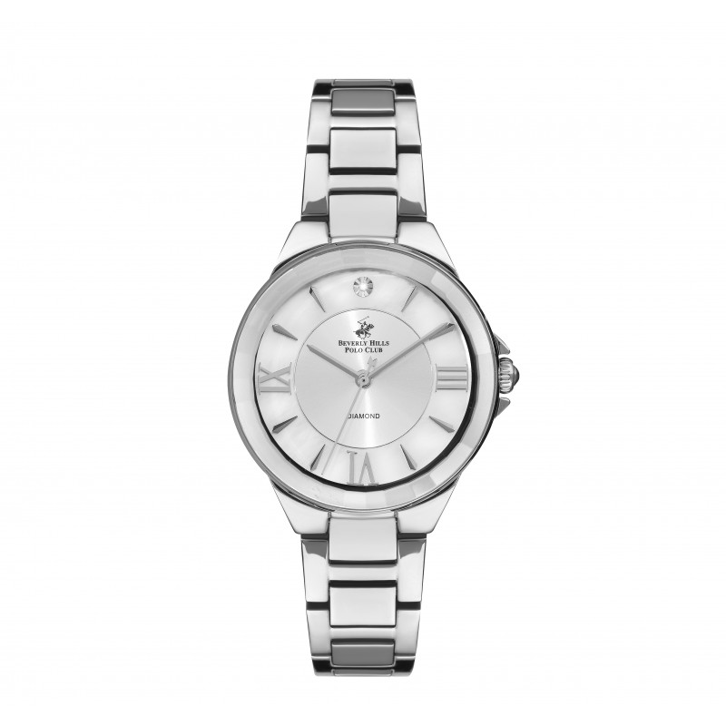 Ατσάλινο γυναικείο ρολόι Beverly Hills Polo Club BP3228X.320