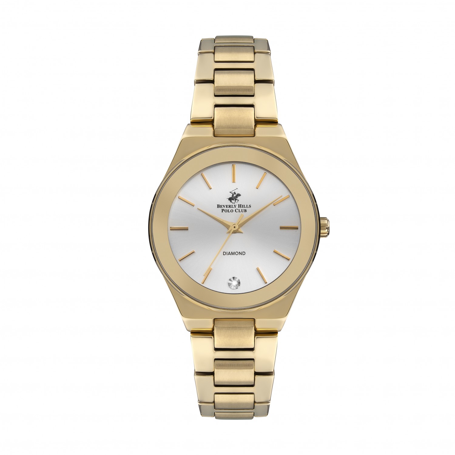 Ατσάλινο γυναικείο ρολόι Beverly Hills Polo Club BP3229X.130