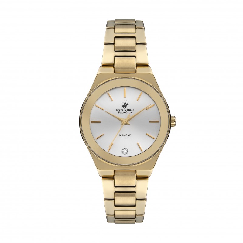 Ατσάλινο γυναικείο ρολόι Beverly Hills Polo Club BP3229X.130