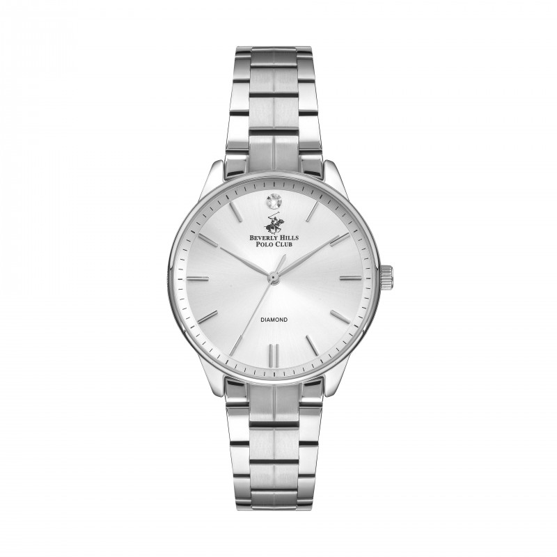 Ατσάλινο γυναικείο ρολόι Beverly Hills Polo Club BP3230X.330