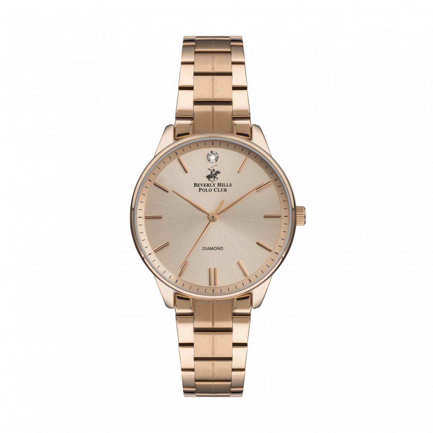 Ατσάλινο γυναικείο ρολόι Beverly Hills Polo Club BP3230X.410