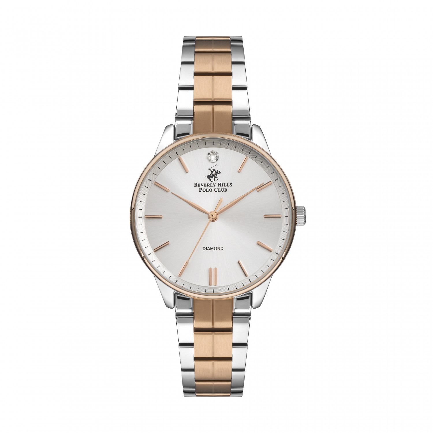 Ατσάλινο γυναικείο ρολόι Beverly Hills Polo Club BP3230X.530