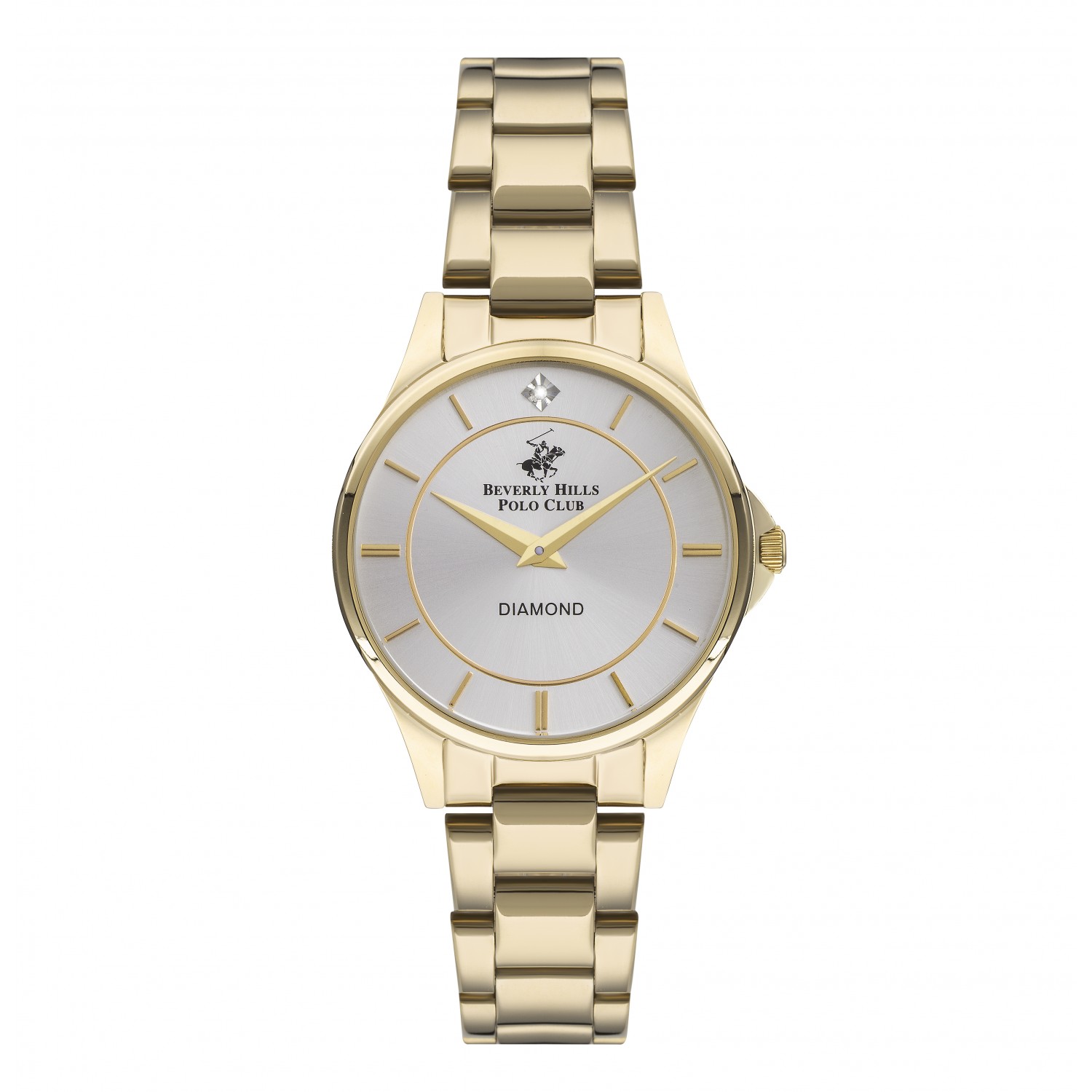 Ατσάλινο γυναικείο ρολόι Beverly Hills Polo Club BP3241X.130