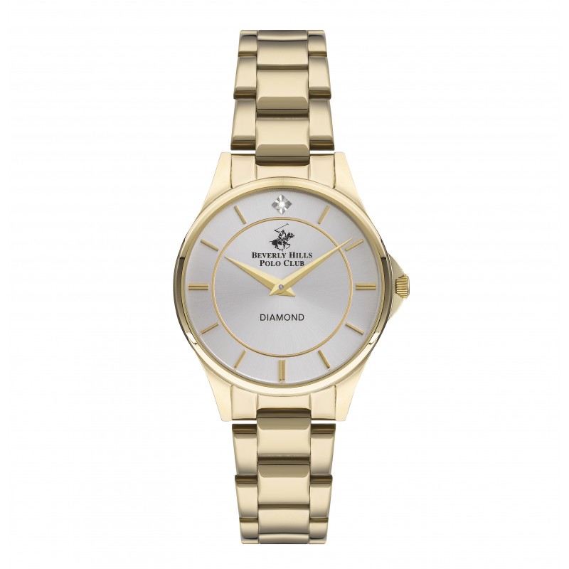 Ατσάλινο γυναικείο ρολόι Beverly Hills Polo Club BP3241X.130