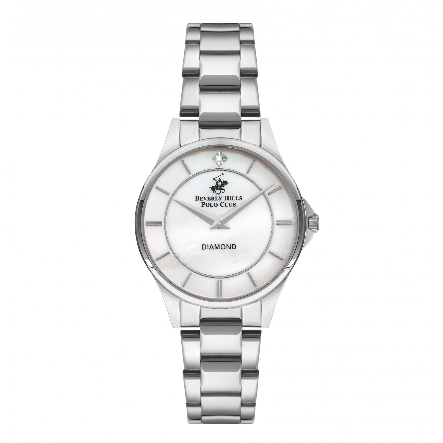 Ατσάλινο γυναικείο ρολόι Beverly Hills Polo Club BP3241X.320