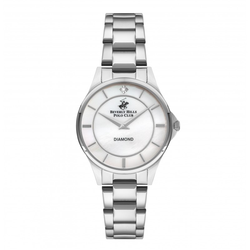 Ατσάλινο γυναικείο ρολόι Beverly Hills Polo Club BP3241X.320