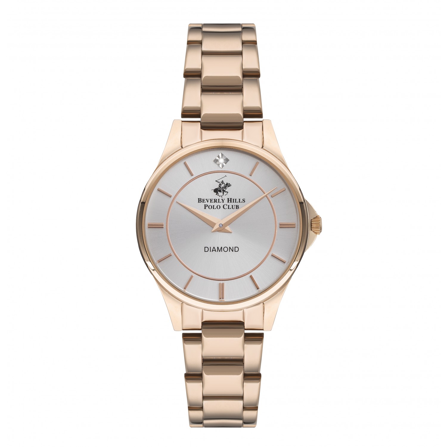 Ατσάλινο γυναικείο ρολόι Beverly Hills Polo Club BP3241X.430