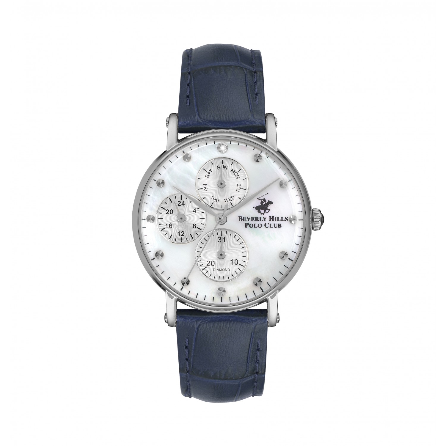 Ατσάλινο γυναικείο ρολόι Beverly Hills Polo Club BP3253X.329