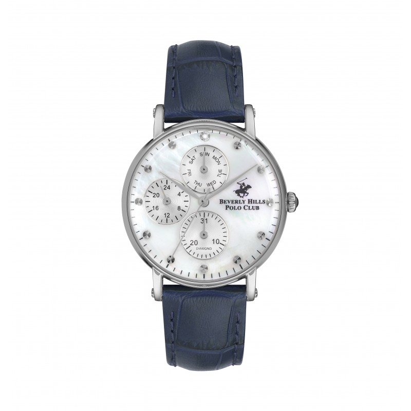 Ατσάλινο γυναικείο ρολόι Beverly Hills Polo Club BP3253X.329