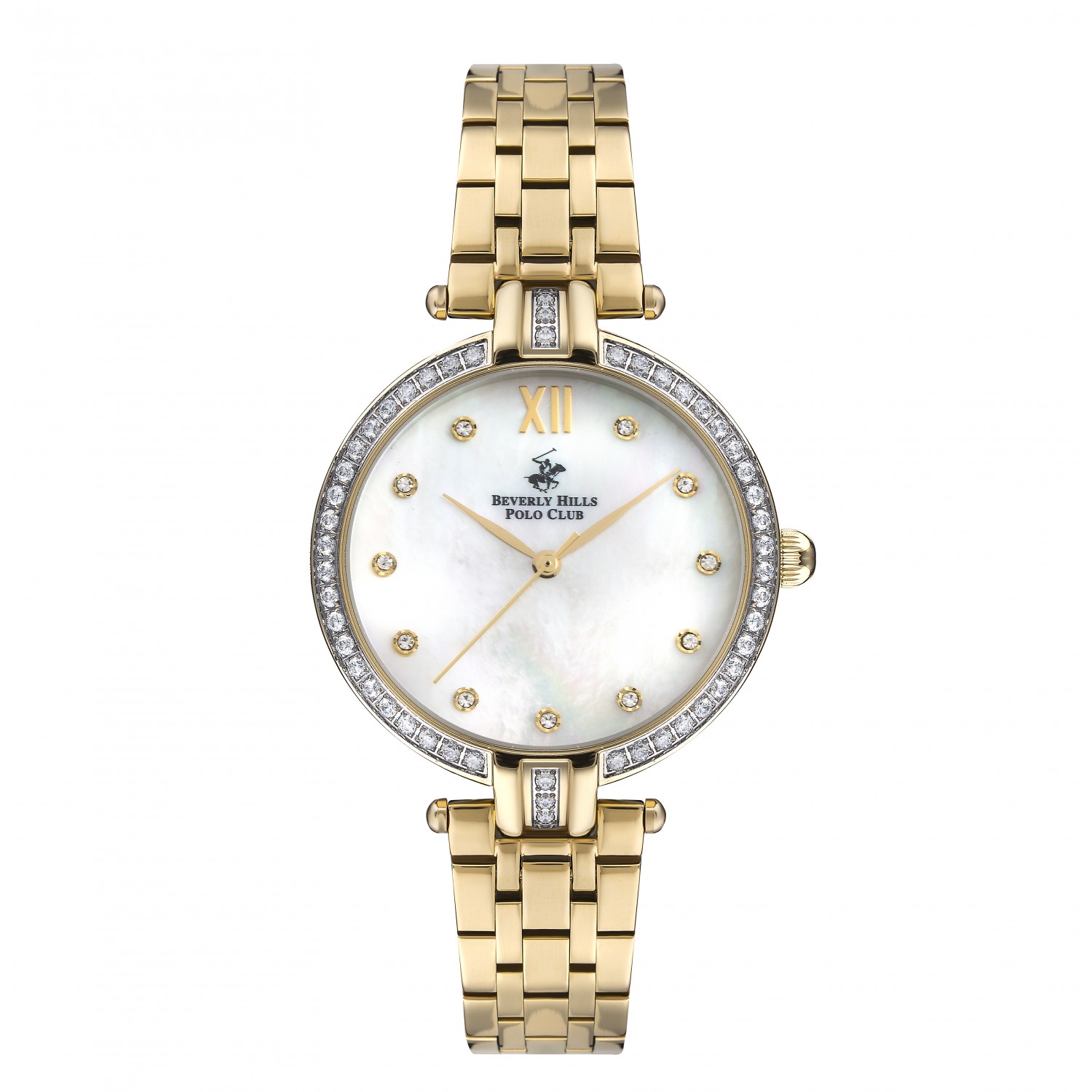 Ατσάλινο γυναικείο ρολόι Beverly Hills Polo Club BP3256X.110