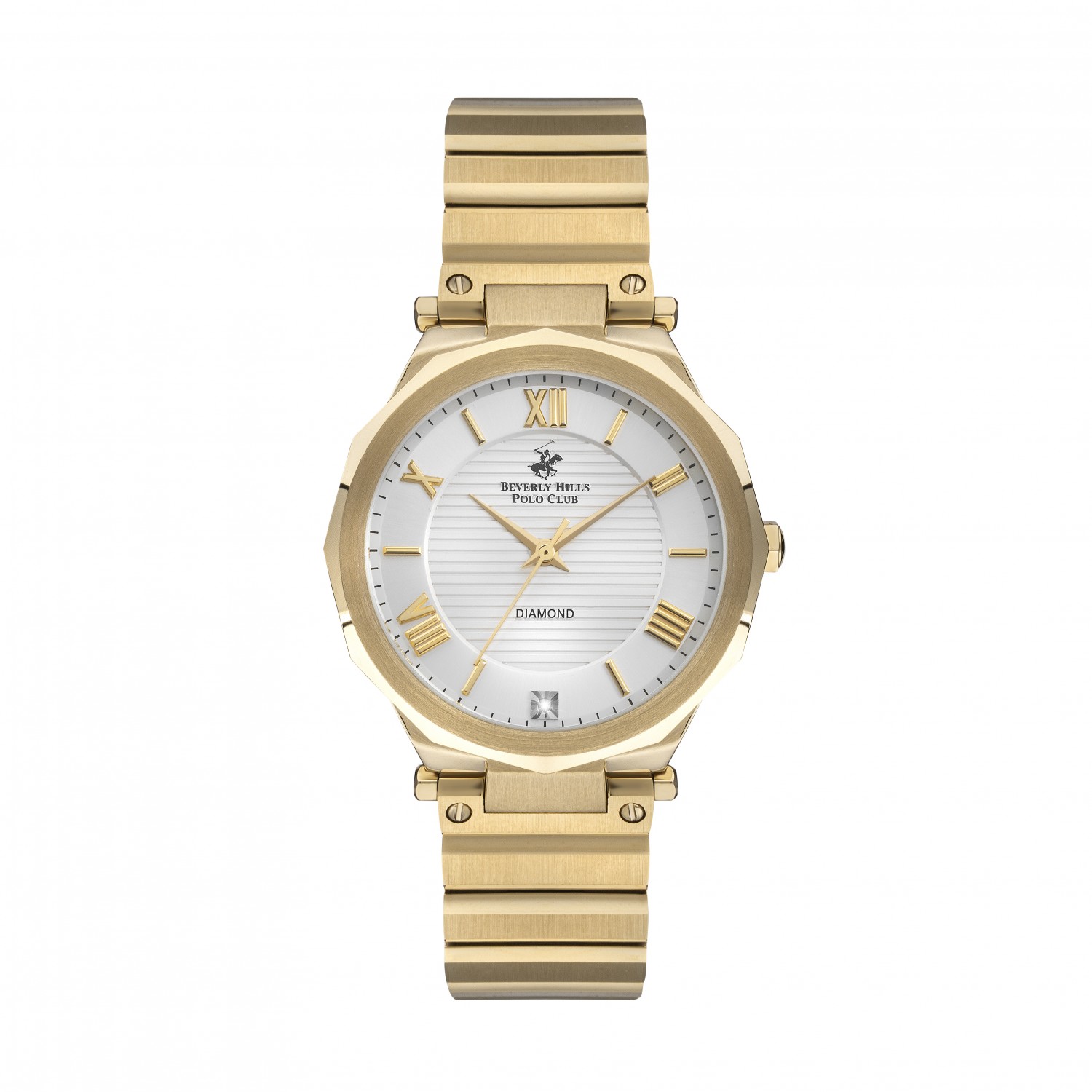 Ατσάλινο γυναικείο ρολόι Beverly Hills Polo Club BP3264X.130
