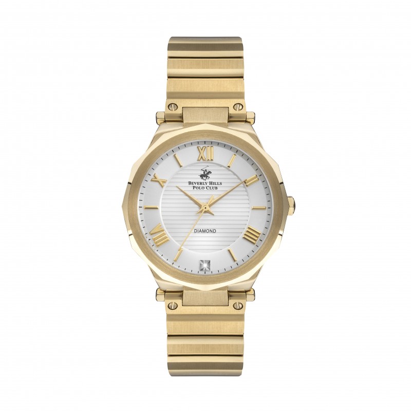 Ατσάλινο γυναικείο ρολόι Beverly Hills Polo Club BP3264X.130