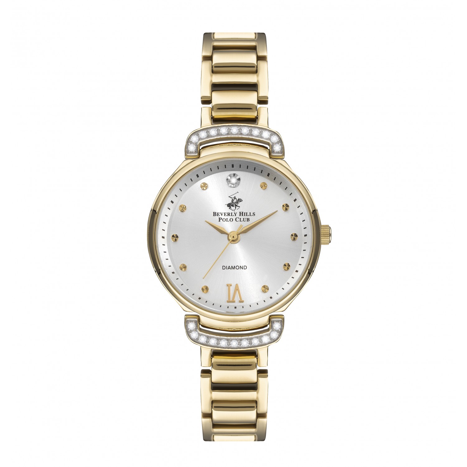 Ατσάλινο γυναικείο ρολόι Beverly Hills Polo Club BP3268X.130