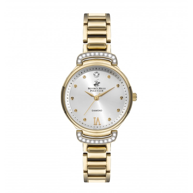 Ατσάλινο γυναικείο ρολόι Beverly Hills Polo Club BP3268X.130