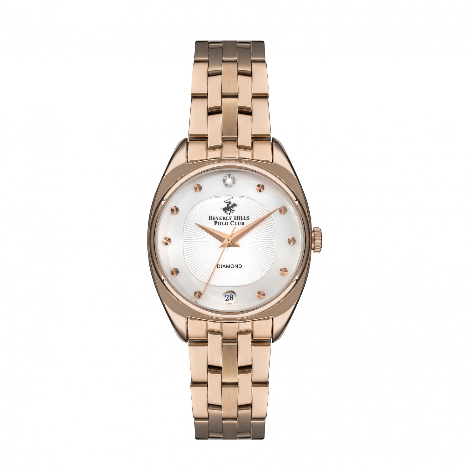 Ατσάλινο γυναικείο ρολόι Beverly Hills Polo Club BP3270X.420