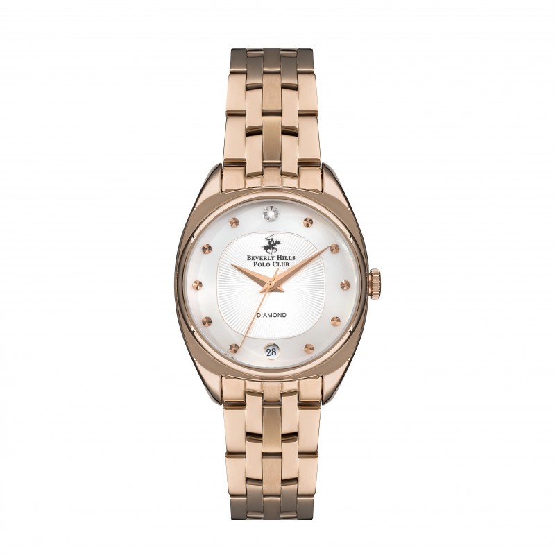 Ατσάλινο γυναικείο ρολόι Beverly Hills Polo Club BP3270X.420