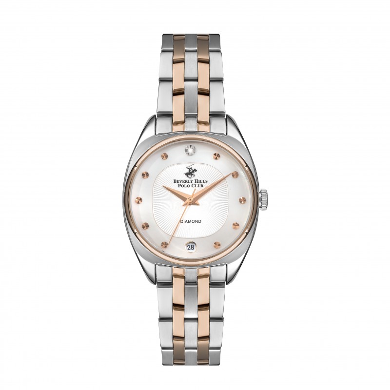 Ατσάλινο γυναικείο ρολόι Beverly Hills Polo Club BP3270X.520