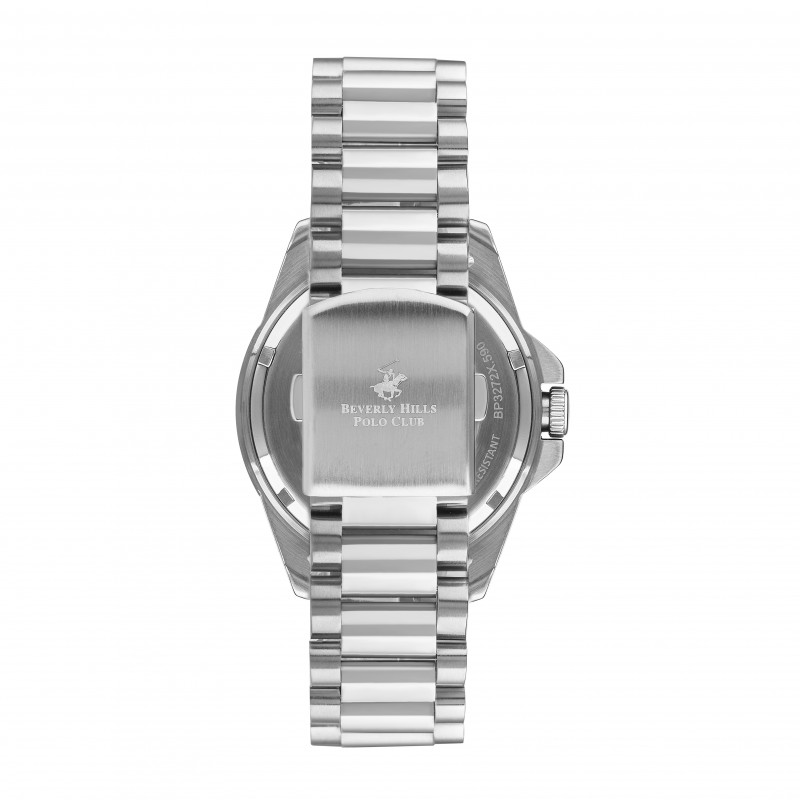 Ατσάλινο ανδρικό ρολόι Beverly Hills Polo Club BP3272X.390