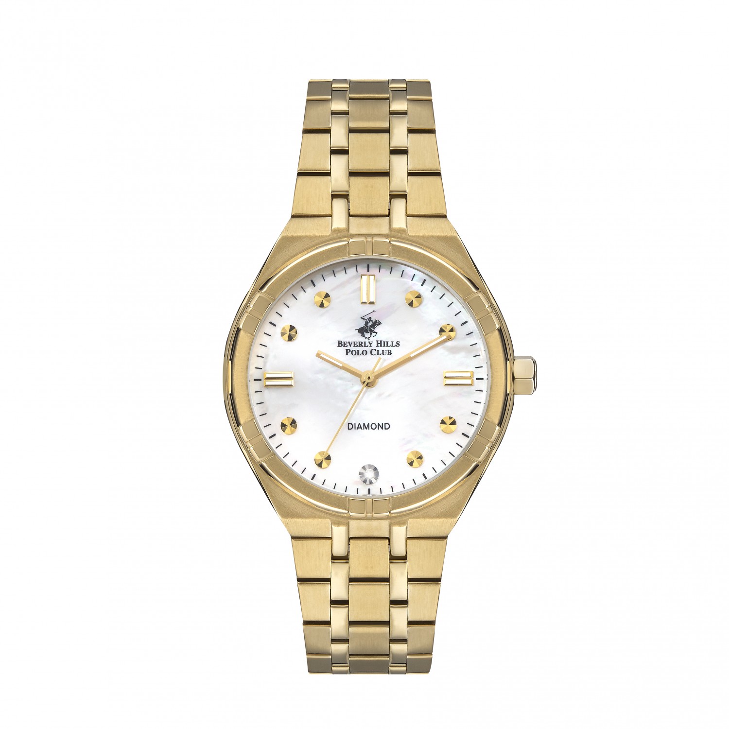 Ατσάλινο γυναικείο ρολόι Beverly Hills Polo Club BP3274X.120