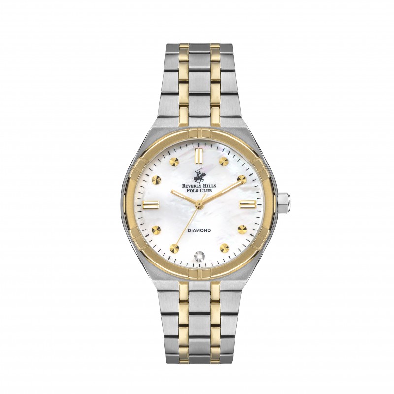 Ατσάλινο γυναικείο ρολόι Beverly Hills Polo Club BP3274X.220