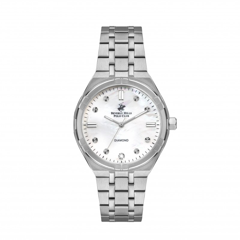 Ατσάλινο γυναικείο ρολόι Beverly Hills Polo Club BP3274X.320