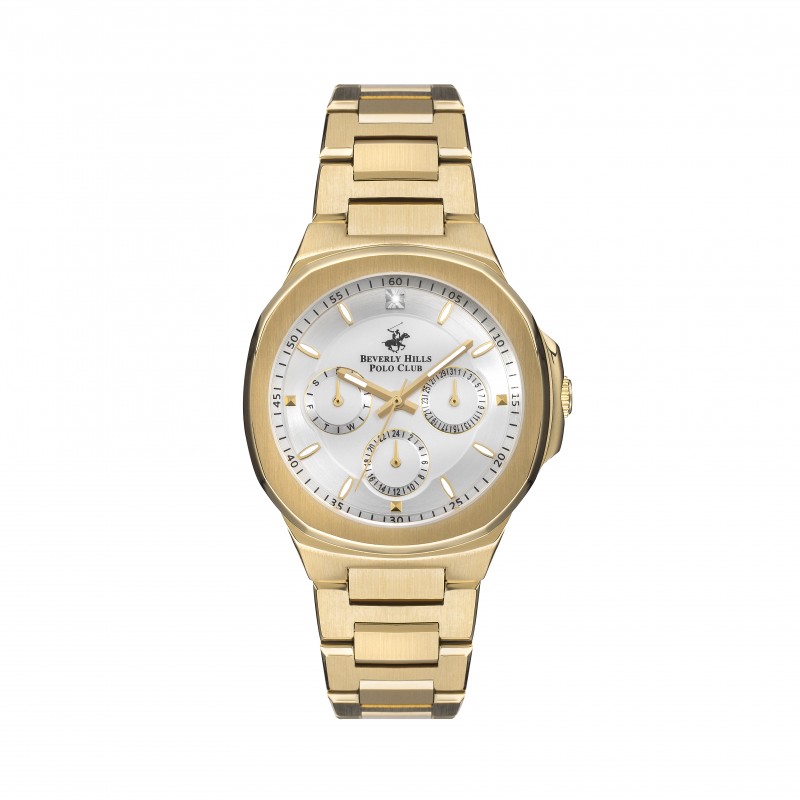 Ατσάλινο γυναικείο ρολόι Beverly Hills Polo Club BP3275X.130