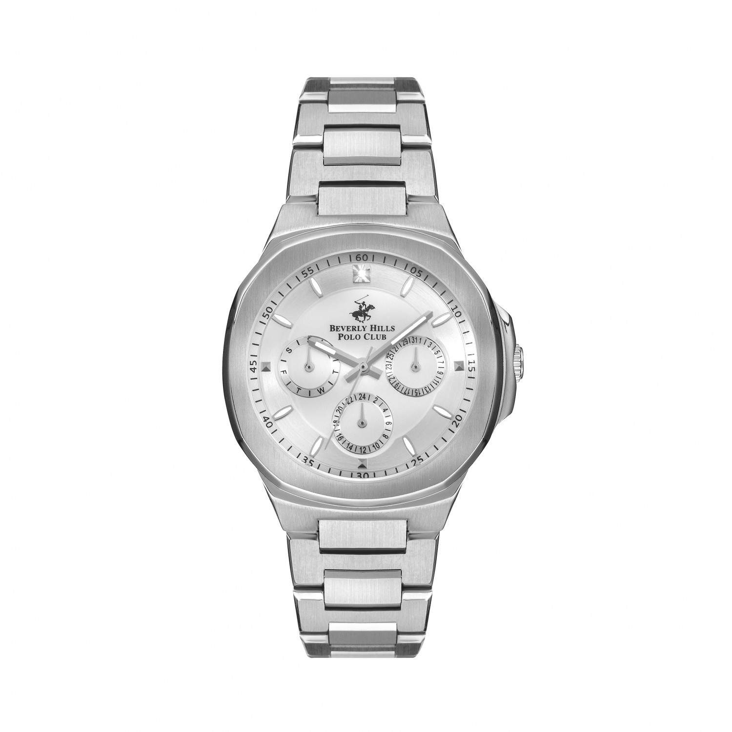 Ατσάλινο γυναικείο ρολόι Beverly Hills Polo Club BP3275X.330