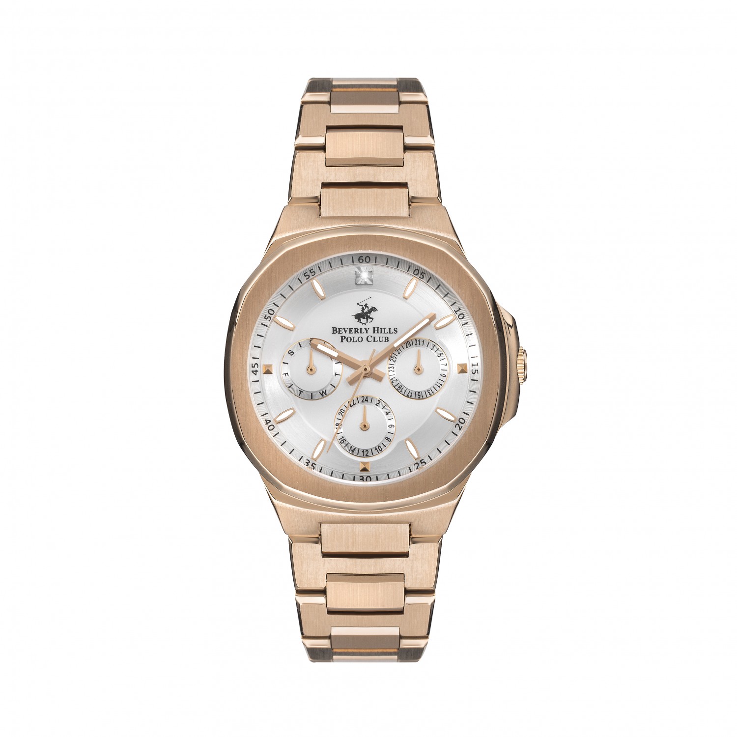Ατσάλινο γυναικείο ρολόι Beverly Hills Polo Club BP3275X.430