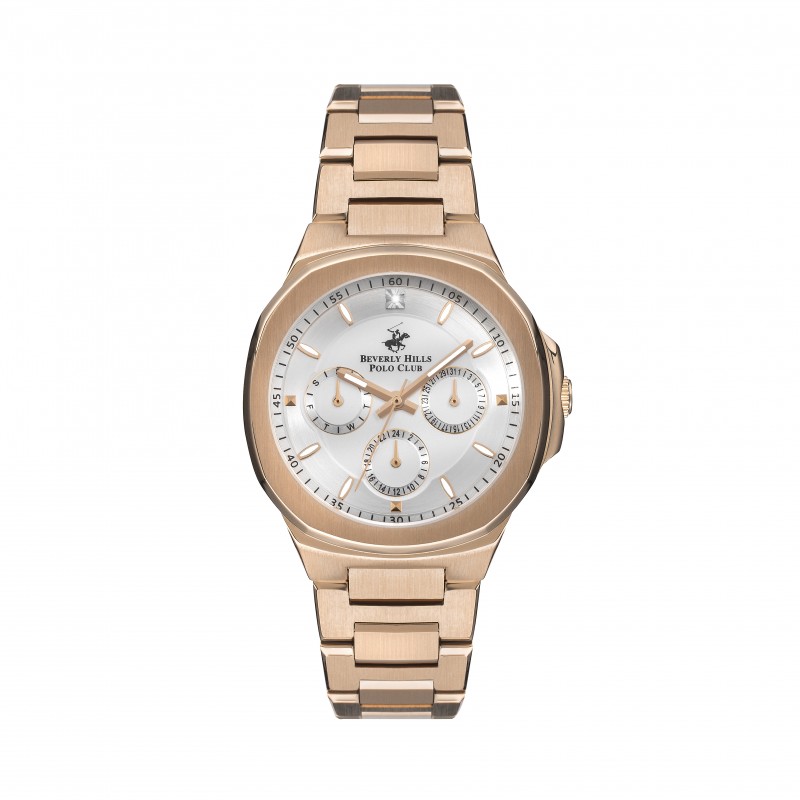 Ατσάλινο γυναικείο ρολόι Beverly Hills Polo Club BP3275X.430