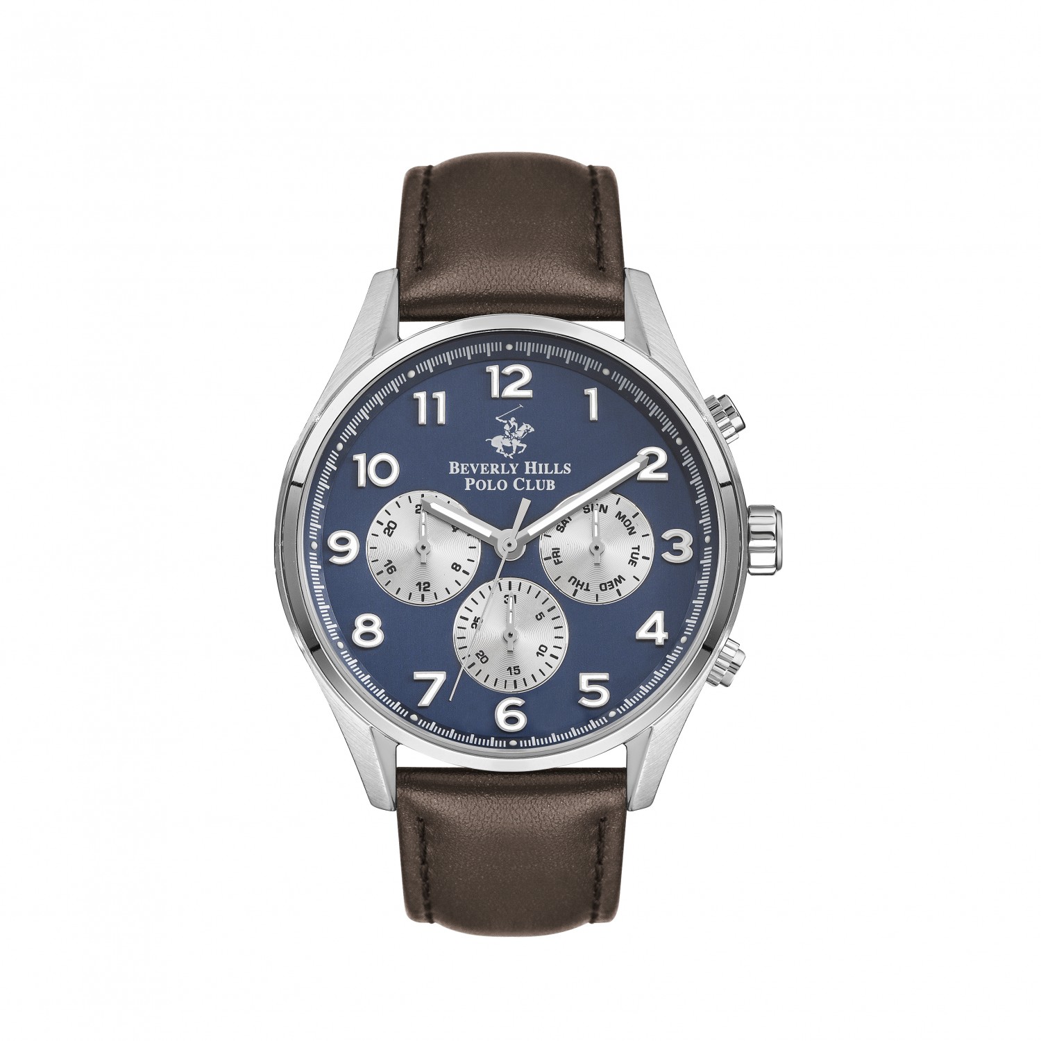 Ατσάλινο ανδρικό ρολόι Beverly Hills Polo Club BP3282X.392