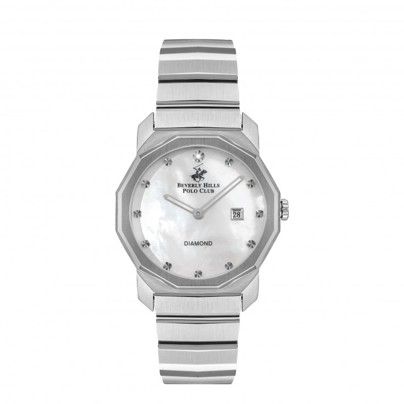 Ατσάλινο γυναικείο ρολόι Beverly Hills Polo Club BP3284X.320
