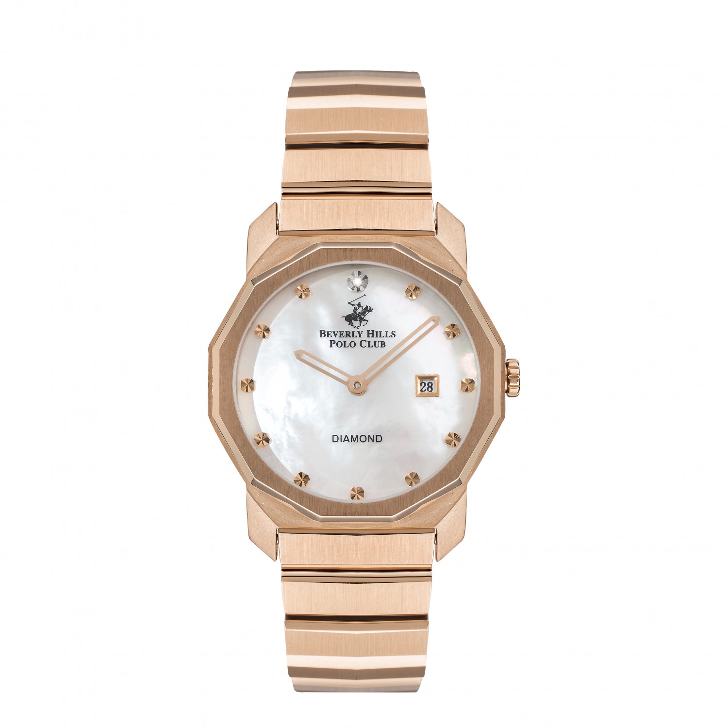 Ατσάλινο γυναικείο ρολόι Beverly Hills Polo Club BP3284X.420