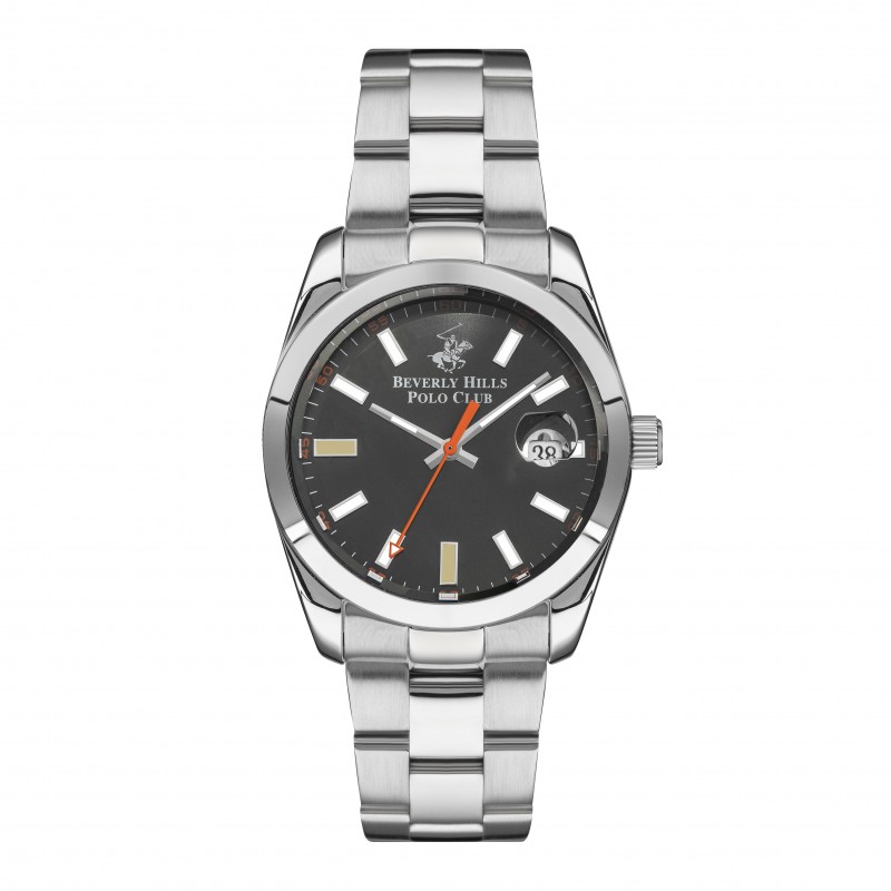 Ατσάλινο ανδρικό ρολόι Beverly Hills Polo Club BP3288X.350