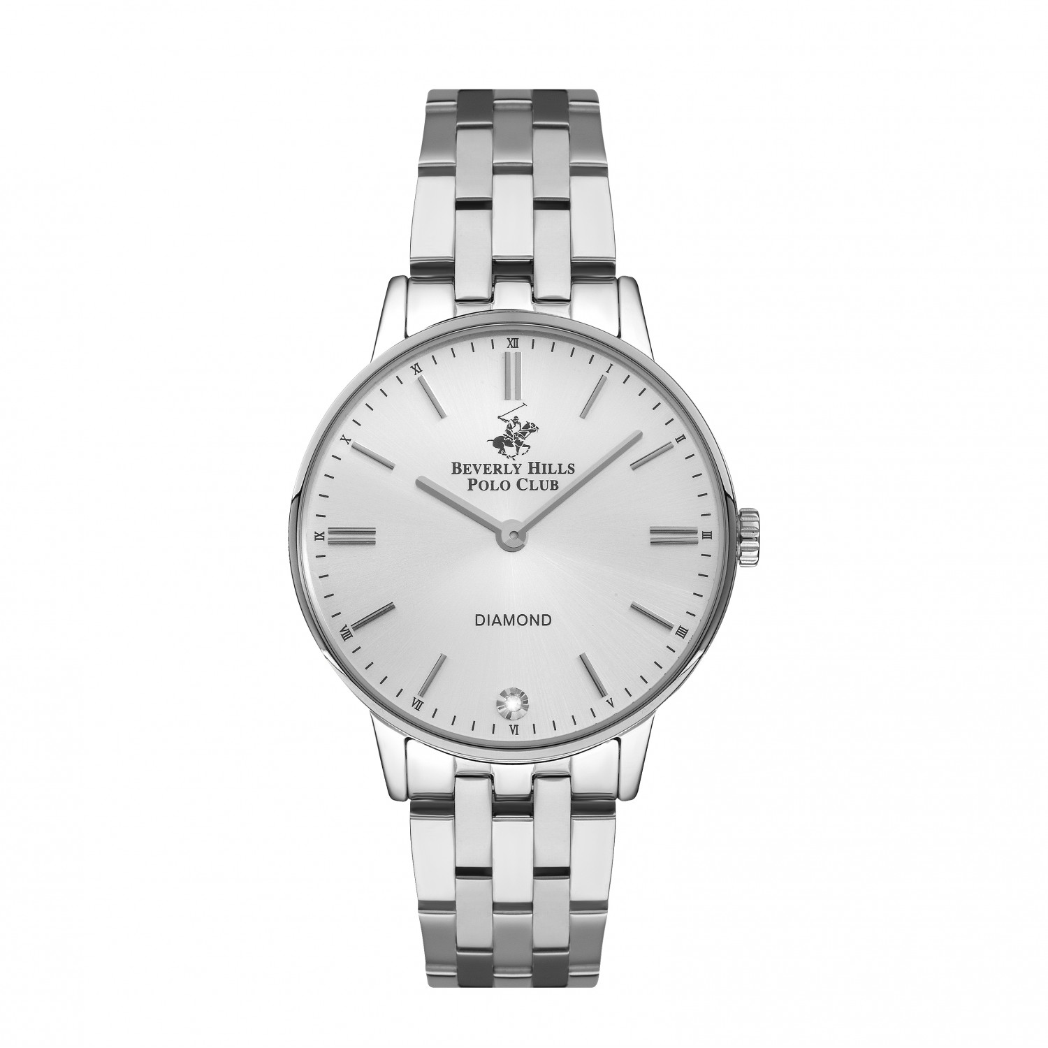 Ατσάλινο γυναικείο ρολόι Beverly Hills Polo Club BP3289X.330