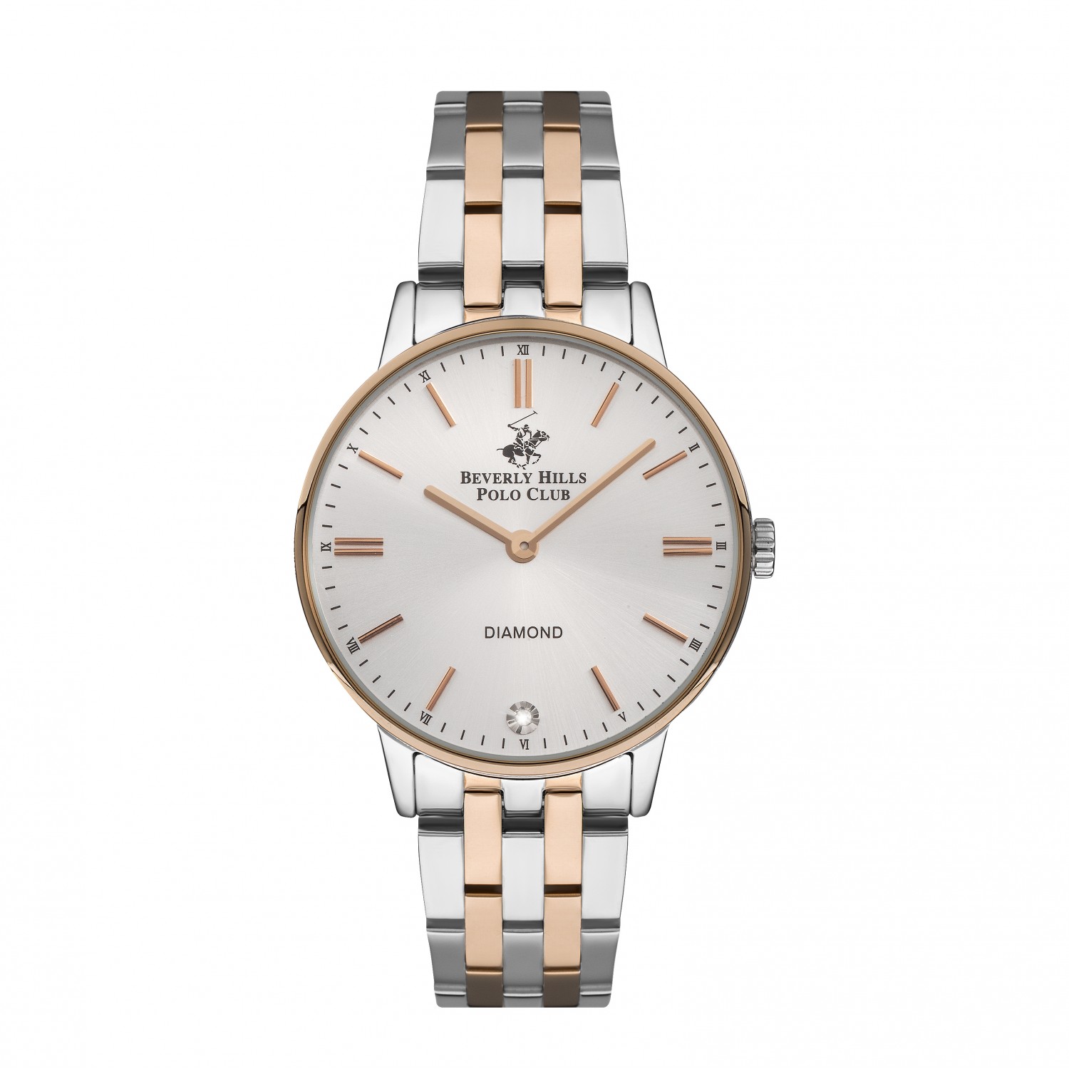Ατσάλινο γυναικείο ρολόι Beverly Hills Polo Club BP3289X.530