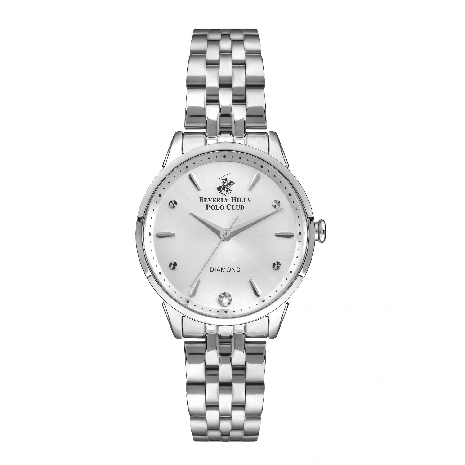 Ατσάλινο γυναικείο ρολόι Beverly Hills Polo Club BP3293X.330
