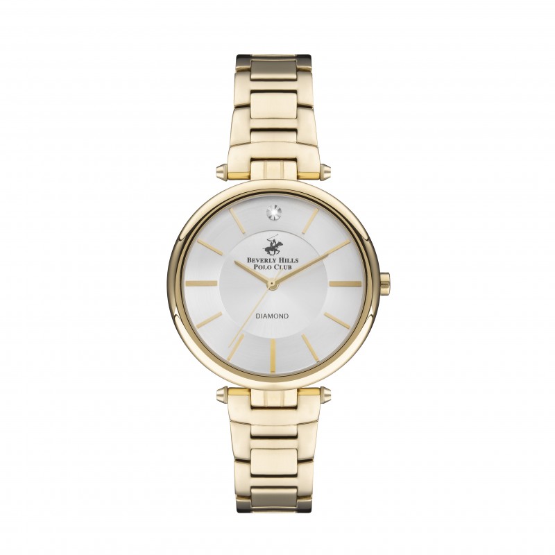 Ατσάλινο γυναικείο ρολόι Beverly Hills Polo Club BP3294X.130
