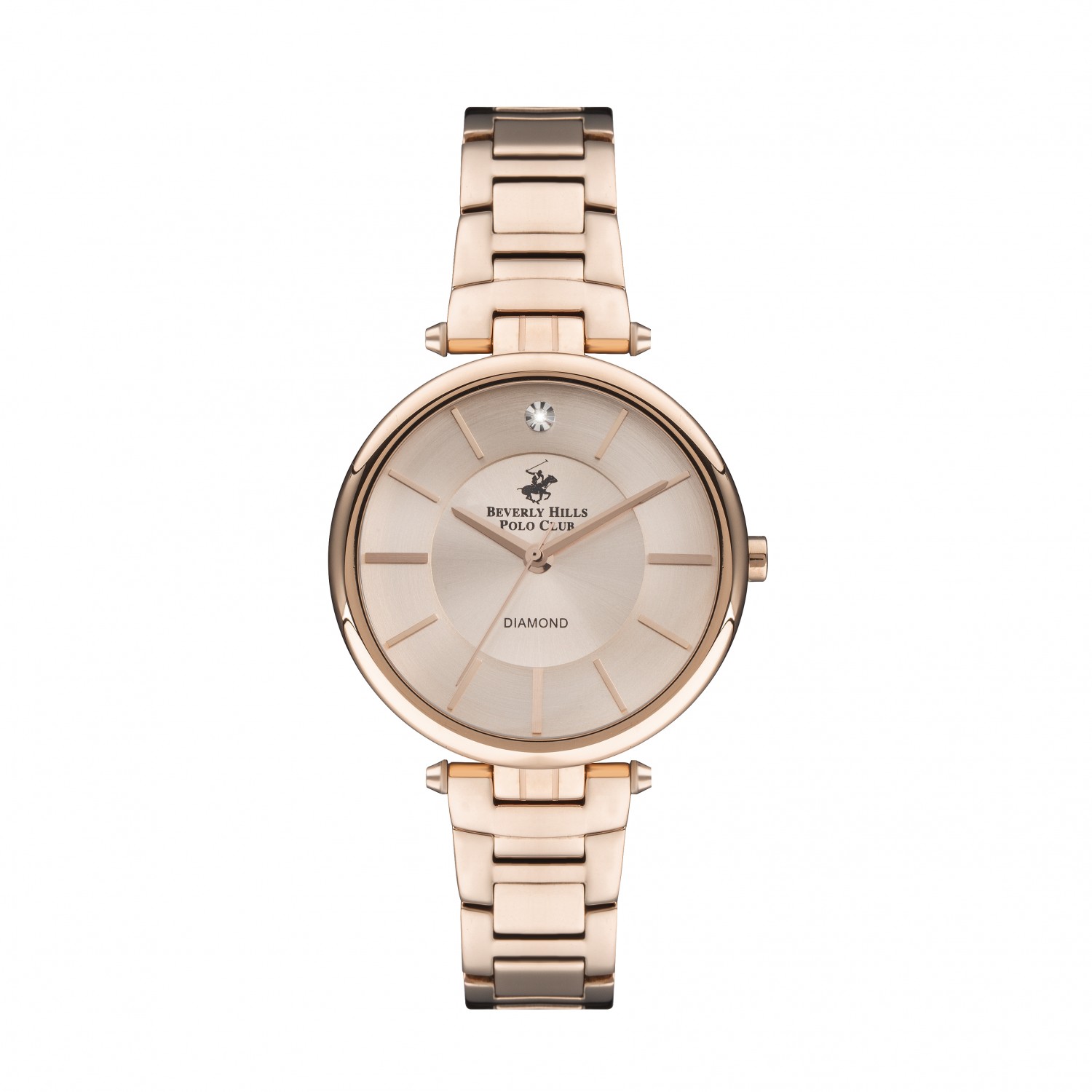 Ατσάλινο γυναικείο ρολόι Beverly Hills Polo Club BP3294X.410